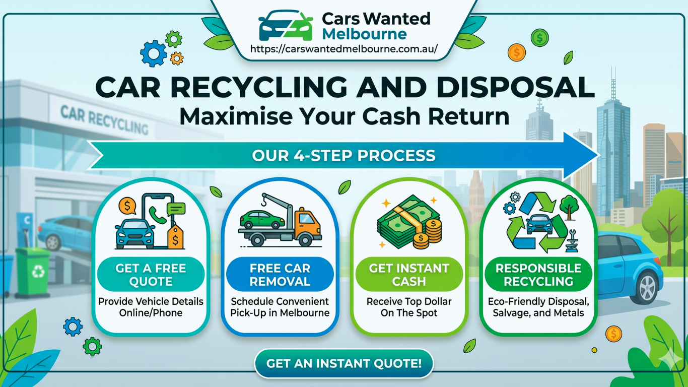 How to Get the Maximum Financial Return from Car Recycling and Disposal in Melbourne